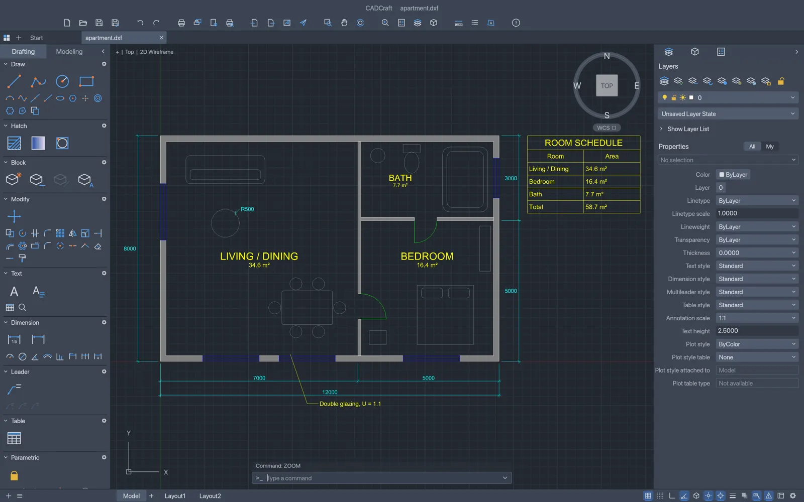 Screenshot of CADCraft
