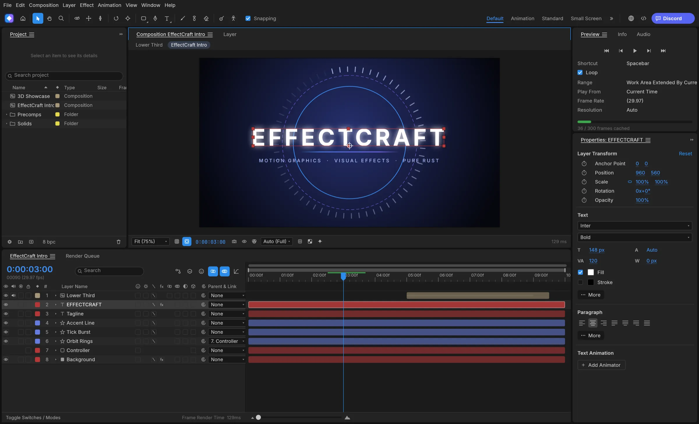 Screenshot of EffectCraft