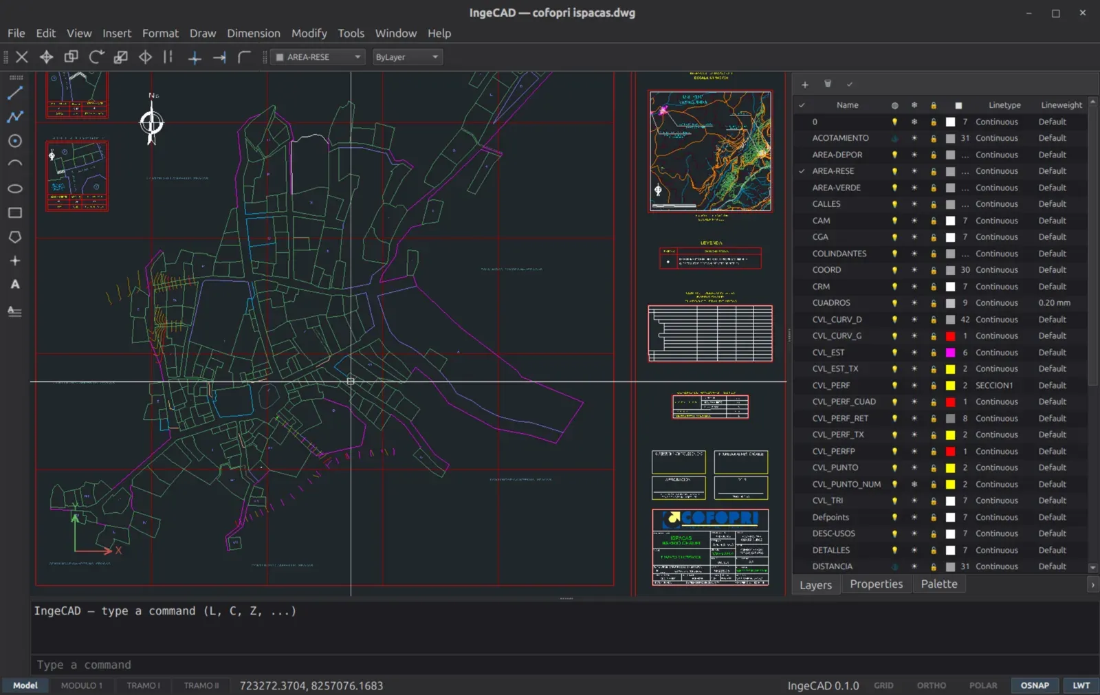 GPlanSiS Drawings: free AutoCAD clone