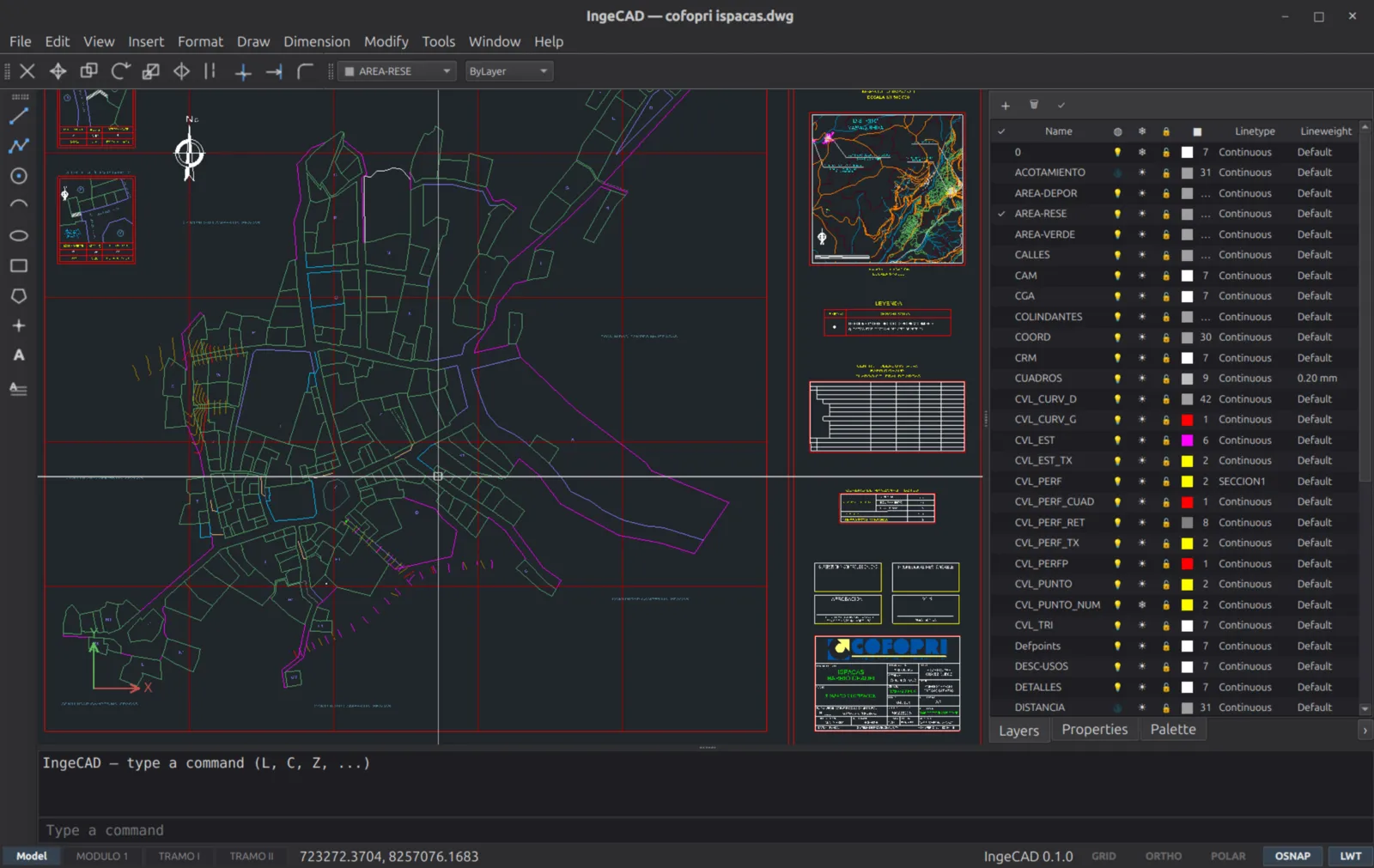Screenshot of IngeCAD