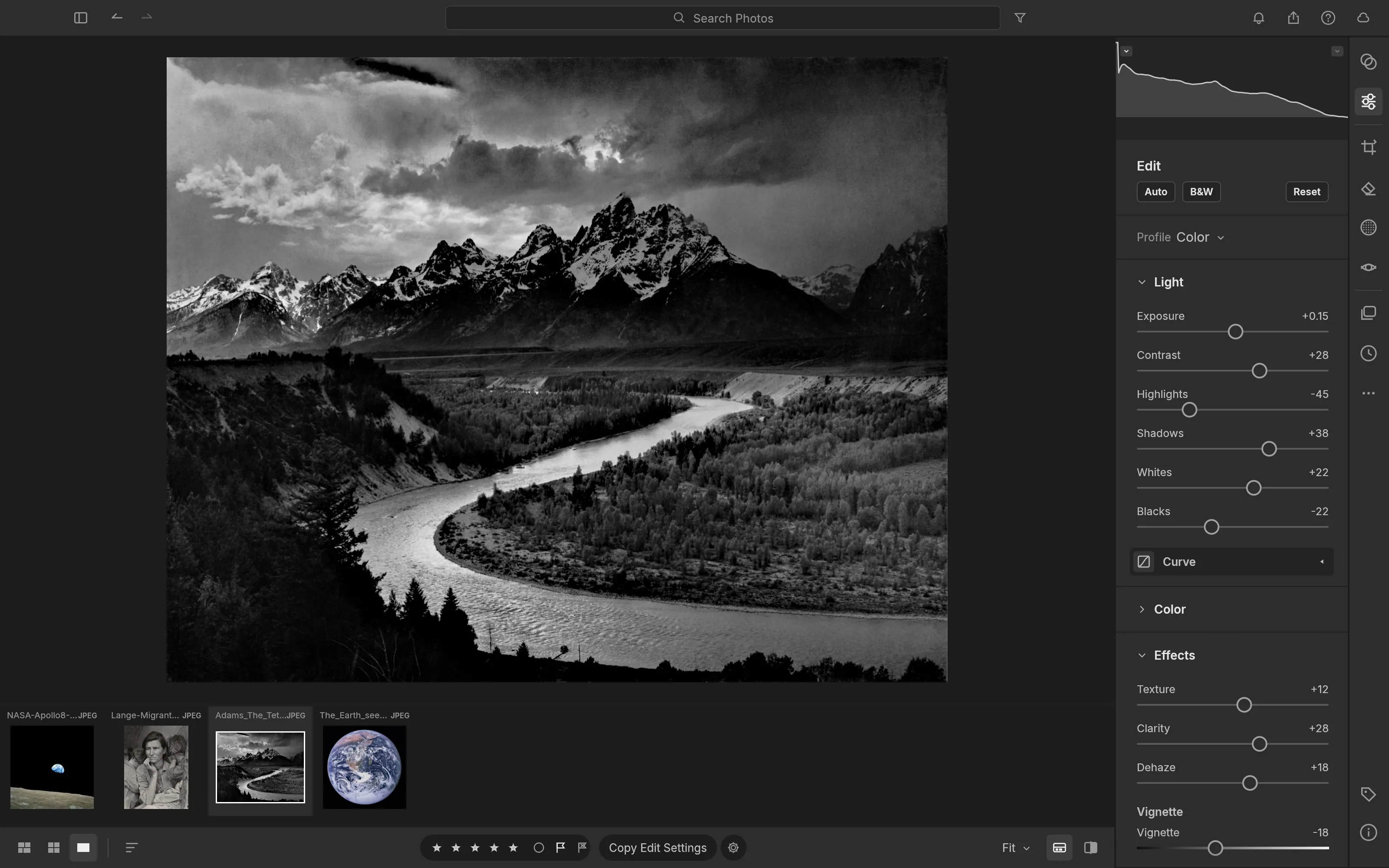 Screenshot of LightCraft