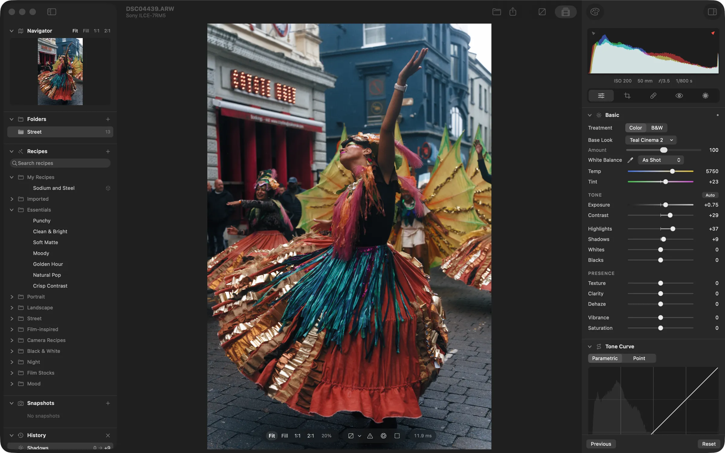 Screenshot of Redlamp